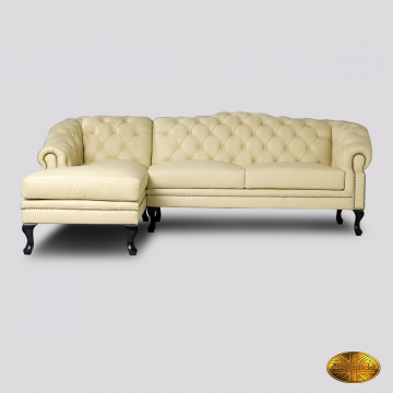 Acme (L) Seater  - France White