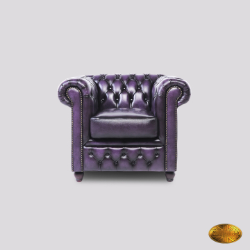 Brighton fauteuil - Antiek Paars