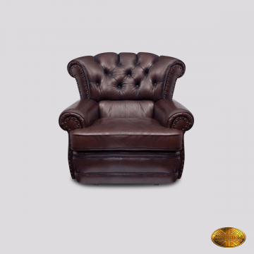 Brignall fauteuil - Antiek Bordeaux Rood