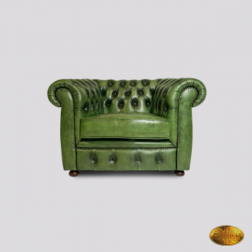 Cresswell fauteuil - Antiek Groen