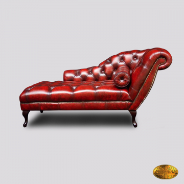 Daybed (R) - Antiek Bordeaux Rood