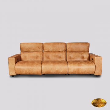 Fioletti 3 seater Safron Sable