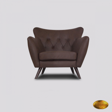 Forster fauteuil - Sc Distress Bruin