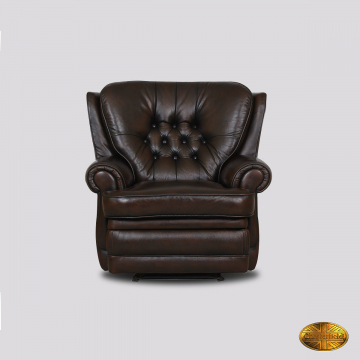 Haeck recliner (M) Seater  - sc-wash off brown