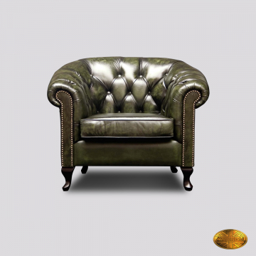 Hampton fauteuil - Antiek Groen