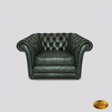 Hunton fauteuil - Antiek Groen