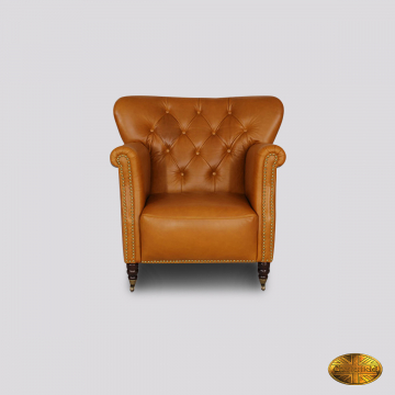 Keisley fauteuil - Sc Mosterdbruin