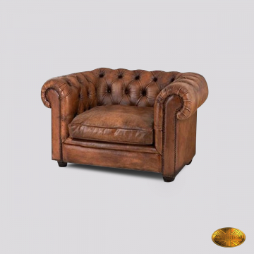 Leicester fauteuil - sc Chocolade