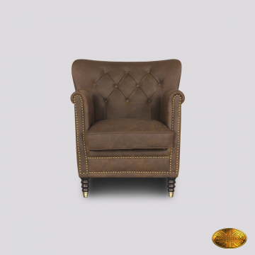 Meldon fauteuil - sc Chocolade