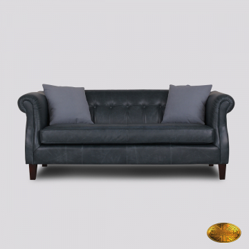 Milton 3-zits - sc Vintage Zwart