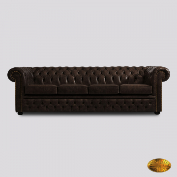 Brighton Royal 4-zits bank - Vintage Rosewood