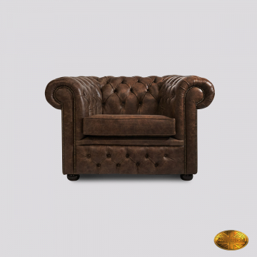 Brighton Royal 1 Seater  - Vintage Truffle