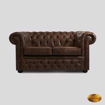 Brighton Royal 2-zits bank - Vintage Truffle
