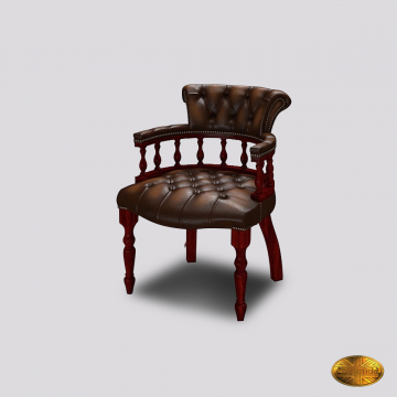 Royal-Captains (DC) Seater  - Antique Autumn Tan