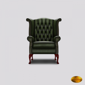 Selby Fauteuil - Antiek Groen