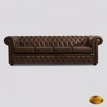 Brighton Royal 4-zits bank - Vintage Truffle