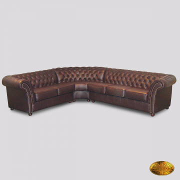 Wells 2H3 Seater - sc-leo chocolate