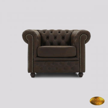 Brighton fauteuil - Yacht Chocolate