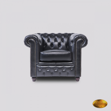 Brighton 1 Seater  - Black