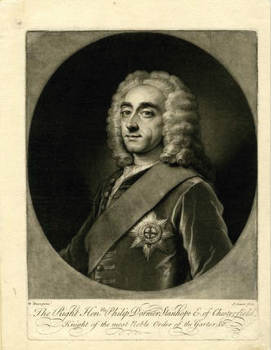 Lord Chesterfield portrait